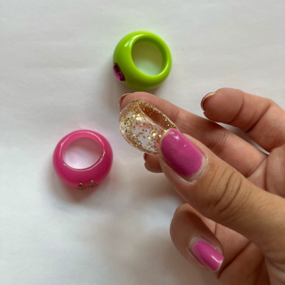 H&M chunky Rings set - Picture 3 of 3